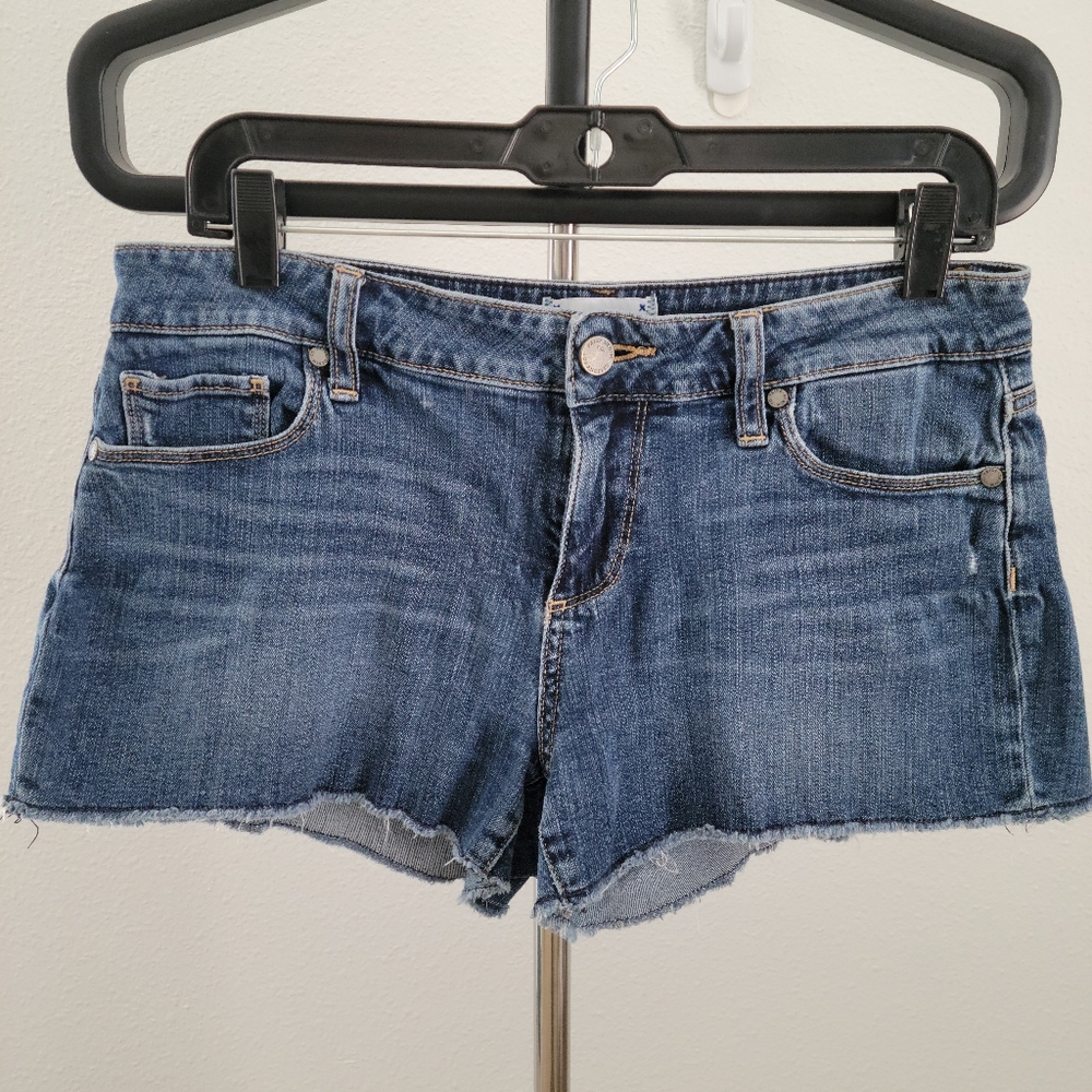 Paige Bobby Denim Shorts Raw Hem Revolve PAIG-WN31 Hot Booty Shorts